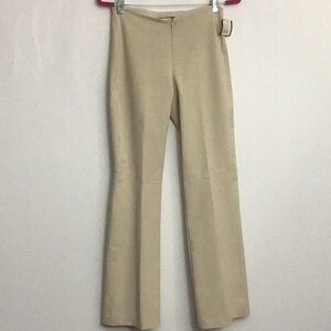 NWT Friponne Paris Ivory Flare Leg Pants Size 40